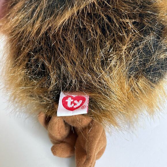 Plush TY Kiwi Stuffed Animal Beak 9" Fuzzy Kiwi Bird - Picture 5 of 6